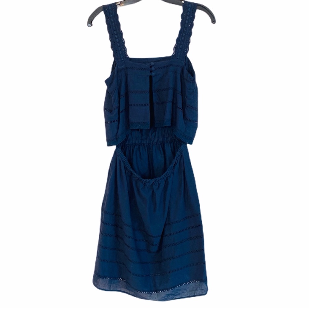 Romeo & Juliet Couture Eyelet Open Back Dress Sz S - Picture 3 of 10